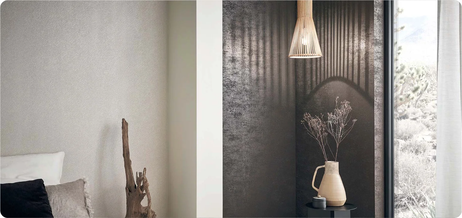 The new texture wallpaper for interior
